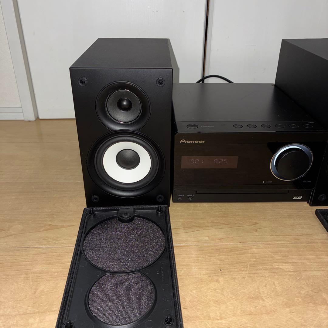 Pioneer X-CM32-k CDコンポ Bluetooth対応 リモコン付