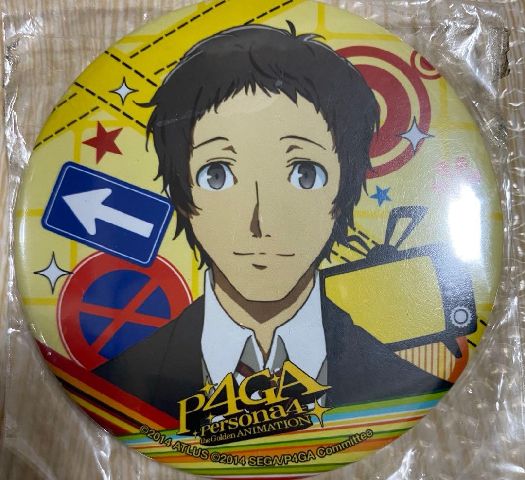 ペルソナ4 足立透 缶バッジ